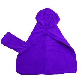 Pet Super Absorbent Quick Drying Fiber Bath Towel (Option: Purple-S)