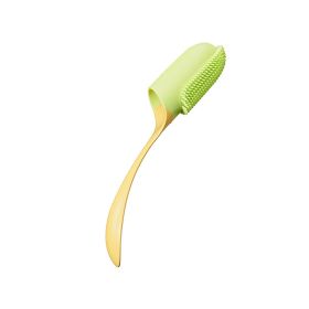 Pet Silicone Tooth Cleaning Care Finger Wrap Cat Dog Oral Cleaning Toothbrush Tool Dog Cat Finger Toothbrush Supplies  Dog Toothbrush Kit, Cat Toothbr (Color: Green)