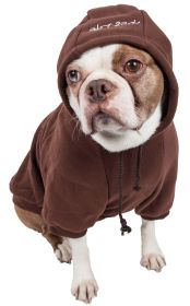 Fashion Plush Cotton Pet Hoodie Hooded Sweater (size: medium)